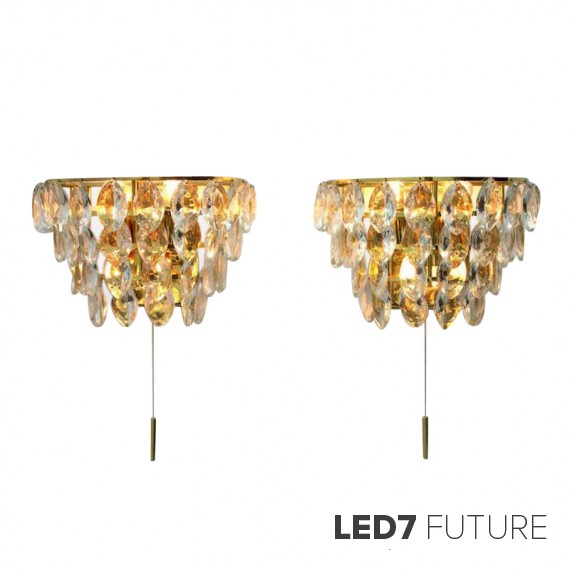 Palwa - Crystal Class Wall Sconces